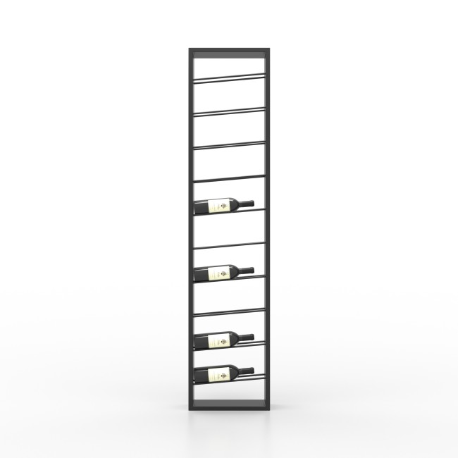 Portabottiglie di vino design per 10 bottiglie, perfetto per ambienti moderni