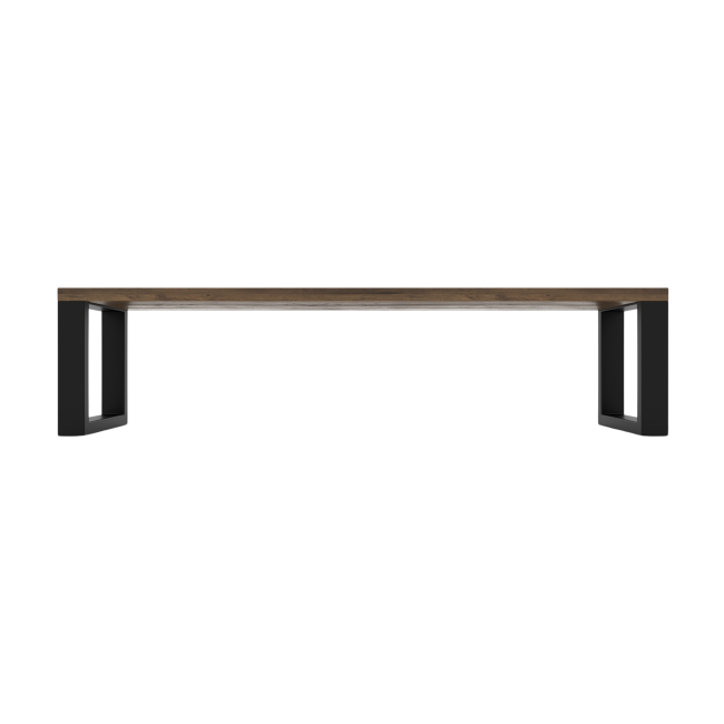 Pair of U-Shaped Legs for Bench or Coffee Table-  UPT8040 | Taormina Design
