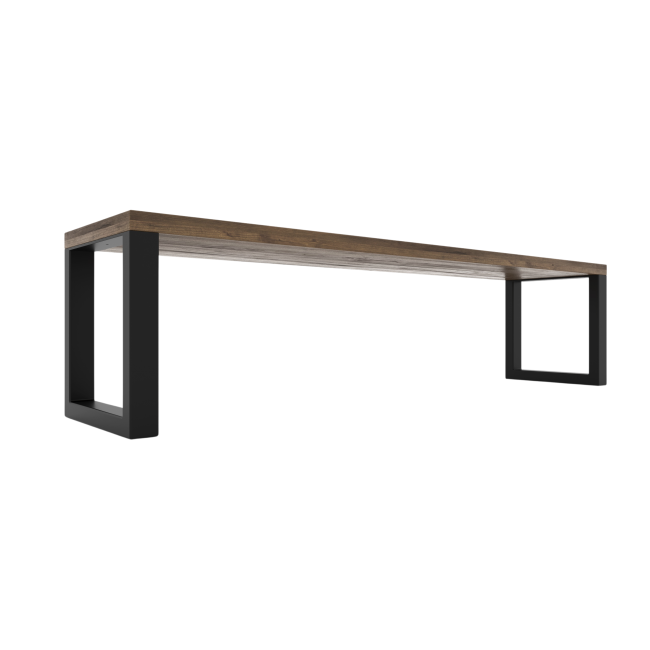 Industrial, urban and Nordic style bench legs