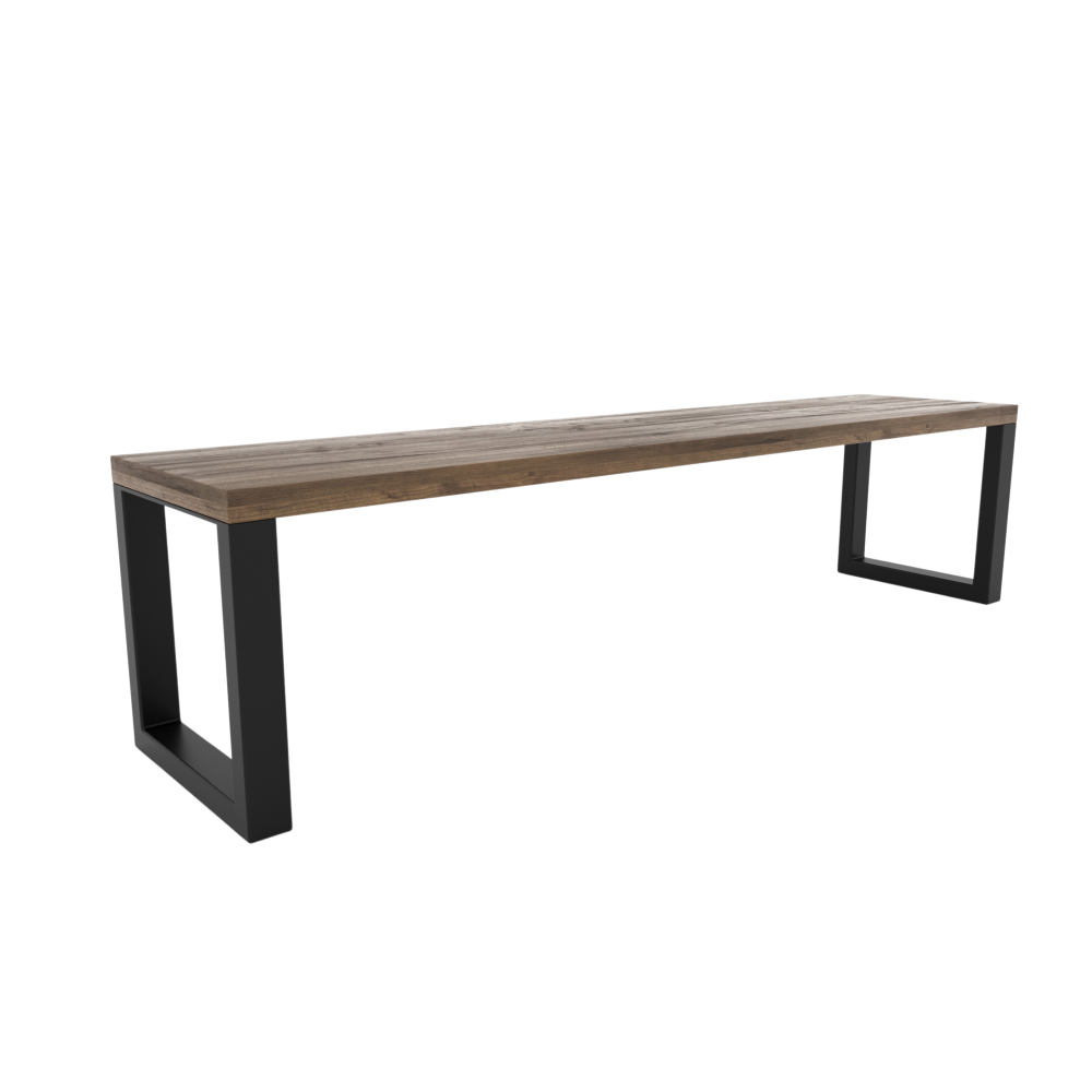 Metal bench legs