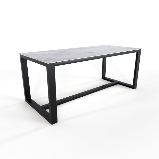 Pieds de Table avec 3 Barres Renforcées | Idéals pour Marbre et Grès | U2BPBS8040 | Taormina Design