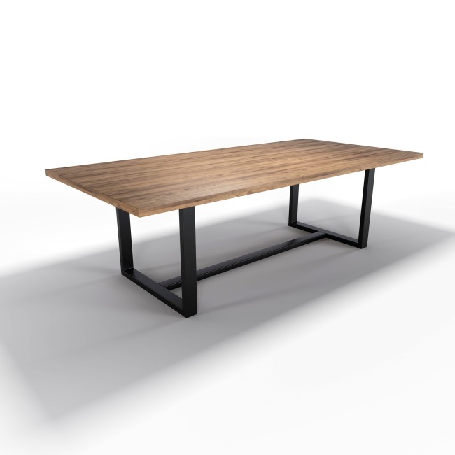 Table Legs with 3 Reinforced Bars | Ideal for Marble & Grès | Custom table frame | U2BPBS8040 | Taormina Design