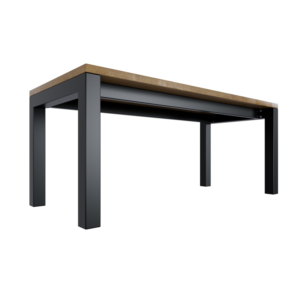 Tischbeine mit doppeltem Mittelsteg, U-förmig | UA2B8080 | Taormina Design