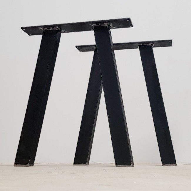 Tisch- oder Schreibtischbeine - trapezförmig | TA8060 | Taormina Design