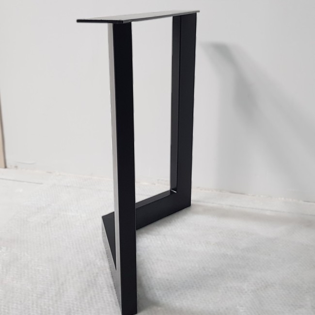 2x Pieds de table en métal - en forme de V -V8040 | Taormina Design