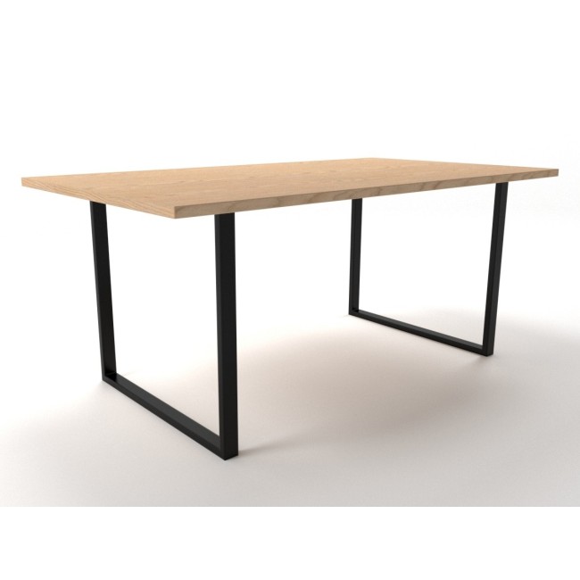 2x Pieds de table en métal - en forme de U - U5025