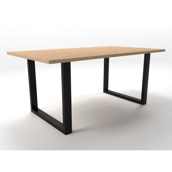 2x Pieds de table en métal - en forme de U -U8040