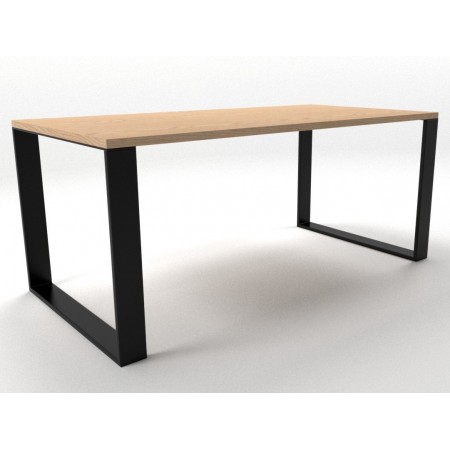 2x Metal table legs - U shaped - UP10020