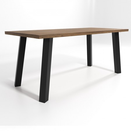 4x Pieds de table en métal - en forme de I -II8080