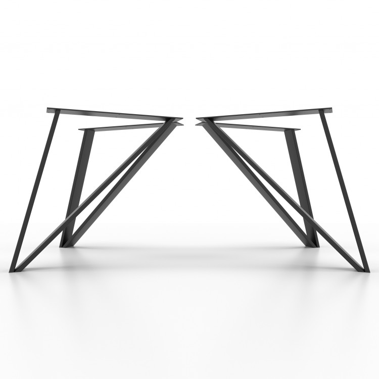 4x Metal table legs - V Shape - VI8020