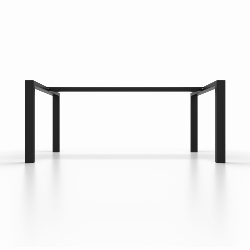 Metal table legs with central bar- U shaped - UAB8040