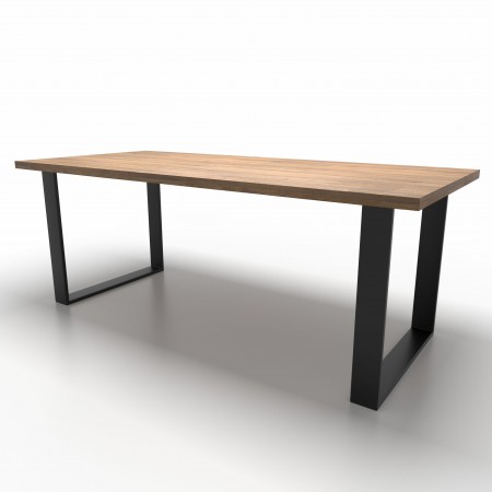 2x Metal table legs - U...
