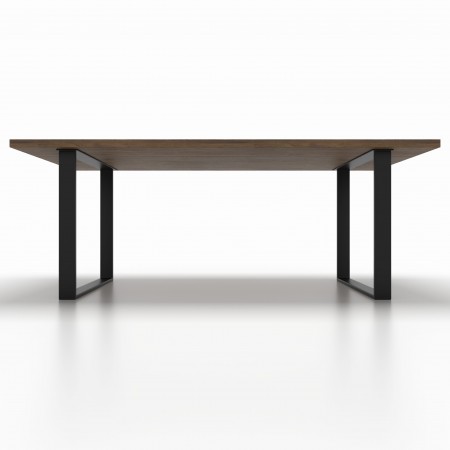2x Metal table legs - U shaped - U8020