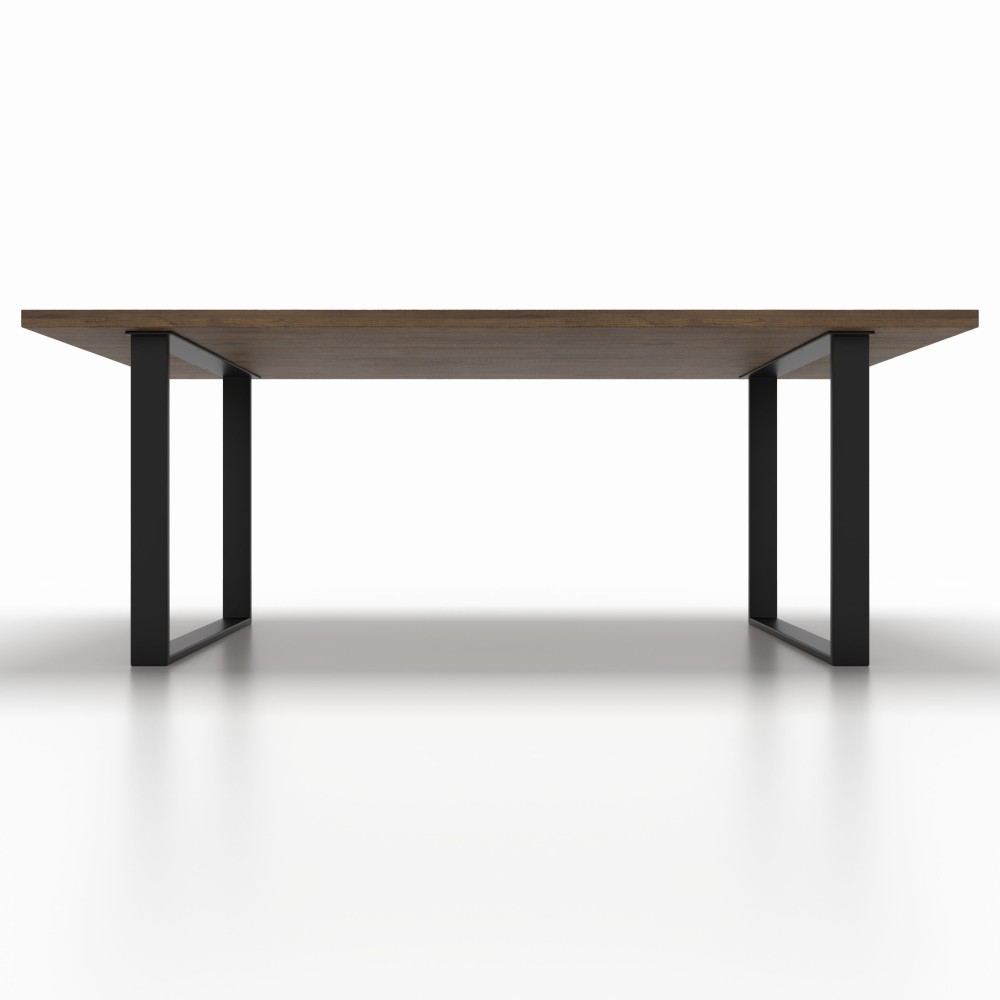 2x Metal table legs - U shaped - U8020
