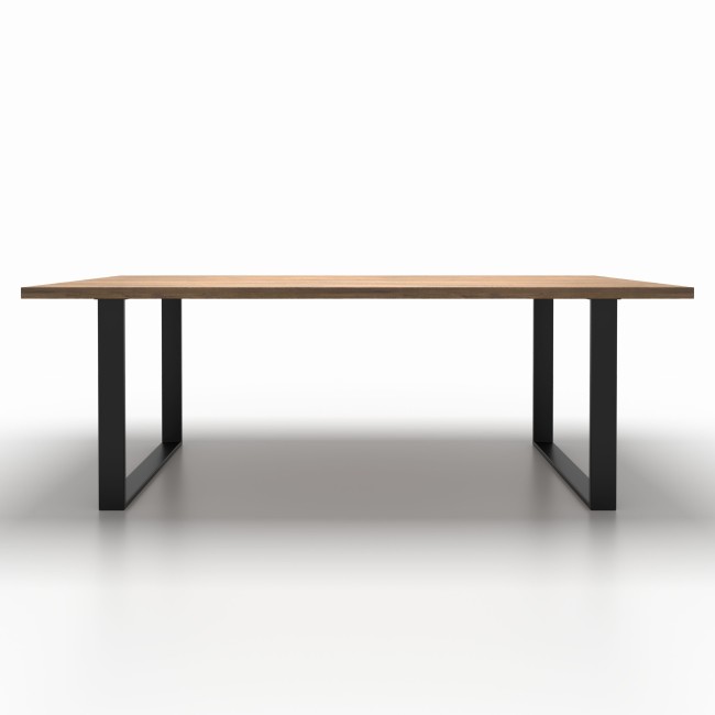 2x Metal table legs - U shaped - U8020