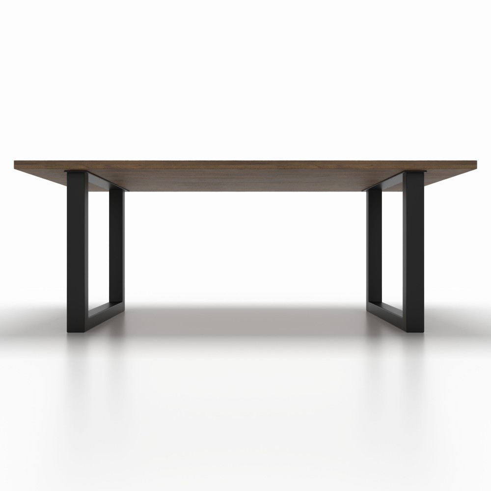 2x Metal table legs - U shaped - U8060