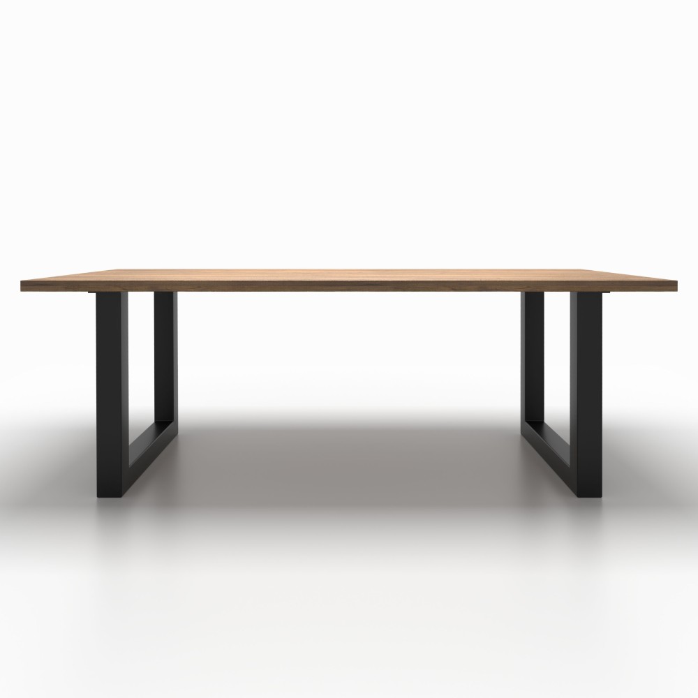 Pieds de Table en Métal U8080 - Structure Artisanale en métal  - Personnalisable | Taormina Design