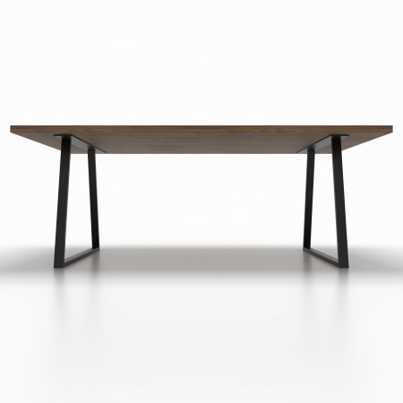2x Metal table legs - Trapezoid shaped - TR5025