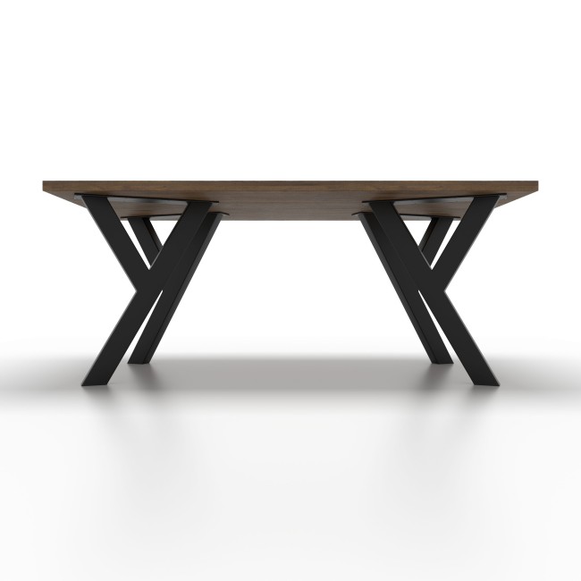 4x Pieds de table en métal - en forme de Y- Y8060 | Taormina Design