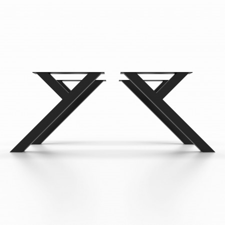 4x Metal table legs - Y shaped- YL8060