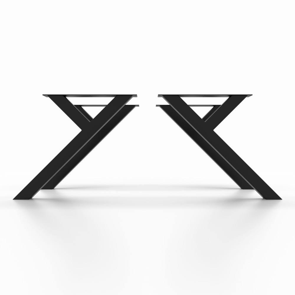 4x Metal table legs - Y shaped- YL8060