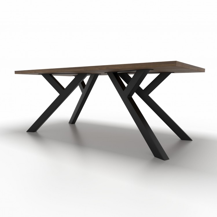 4x Metal table legs - Y shaped- YL8060