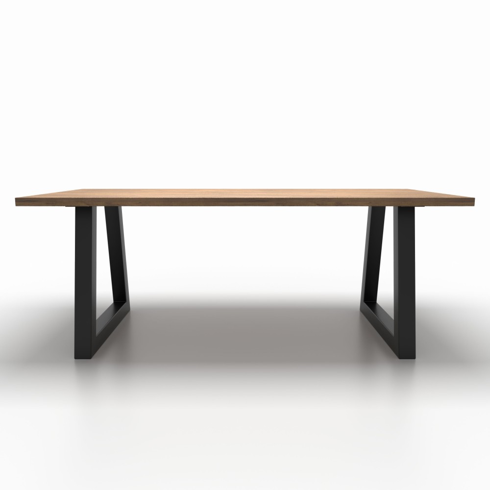 Gambe  per tavolo a forma di Trapezio - Piedi per scrivania in metallo  TR8080 | Taormina Design