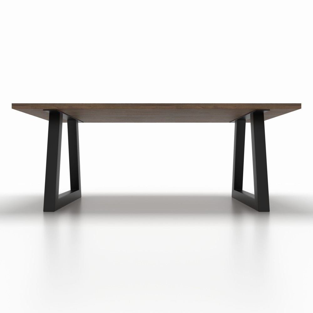 Pieds de table en métal - en forme de trapèze - TR8080 | Taormina Design