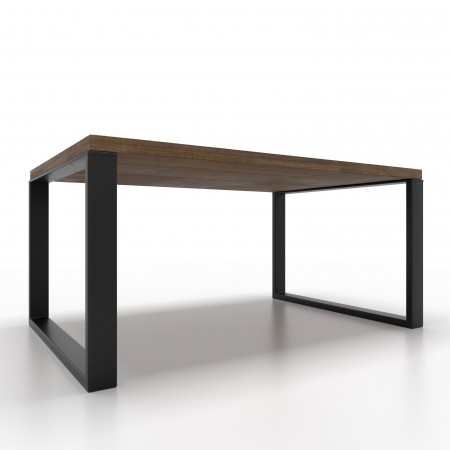2x Pieds de table basse / banc en métal - en forme de U - UPT5020