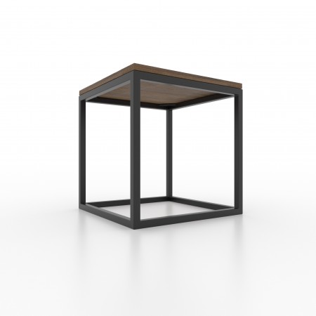 Tavolo basso, tavolino in metallo stile industriale CUBO - CU2020