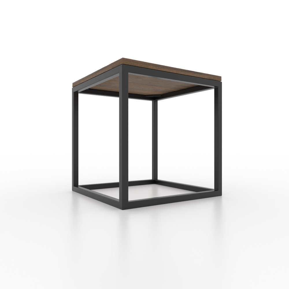 Table basse en métal style industriel forme de CUBE - CU2020