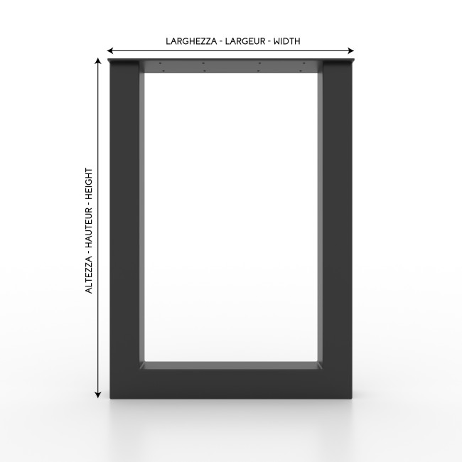 Küchenhalbinsel-Tischbein UPEN8080 – Minimalistisches Design Made in Italy | Taormina Design
