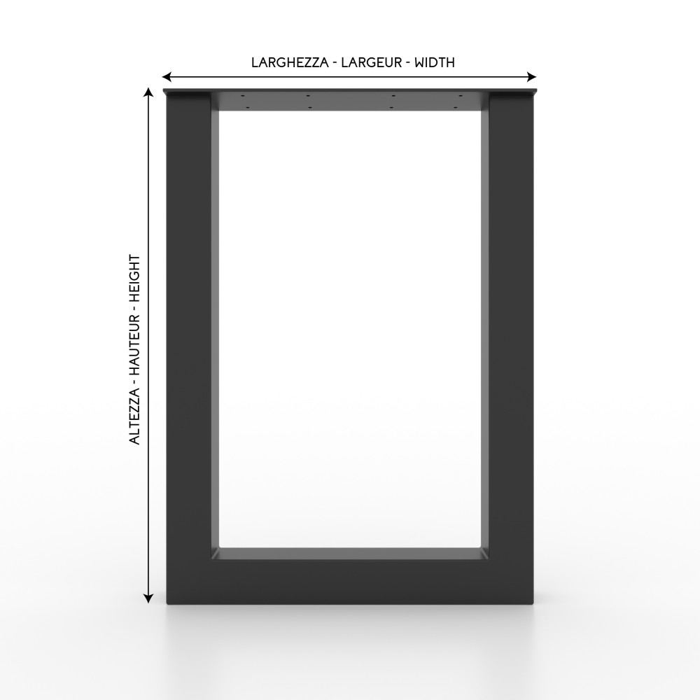 Küchenhalbinsel-Tischbein UPEN8080 – Minimalistisches Design Made in Italy | Taormina Design